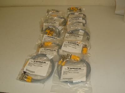 Turck cables vrbs 4.4-2RK-4T lot of 14 