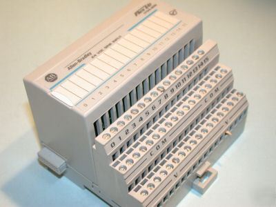 6 allen bradley flex i/o 24VDC 1794-IB16 input module
