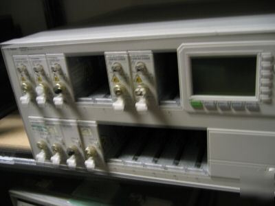 Agilent 8166A optical multi-channel mainframe 