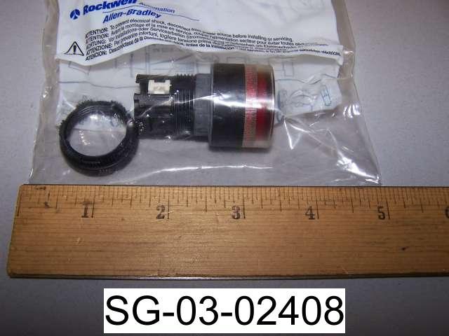 Allen bradley flash push button switch 800EP-LF4