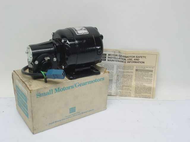 Bodine electric nsh-33R series 400 control motor 1/20HP