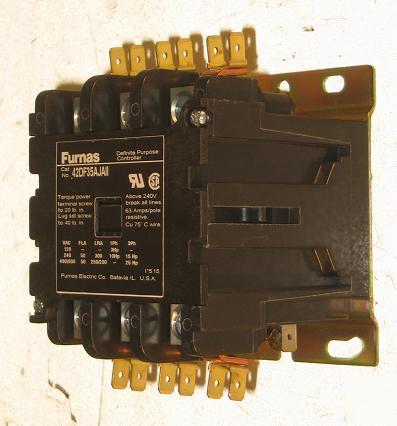 Furnas 50A/3P/24V coil contactor relay