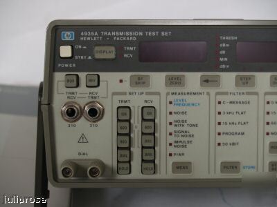 Hp 4935A transmission test set w/ opt 003 *calibrated*