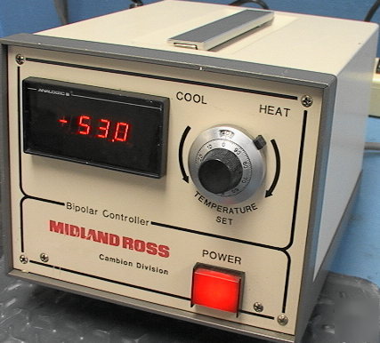 Midland ross bipolar temperature controller cool & heat