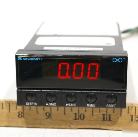 New port infcp infinity 4-digit process meter/controller