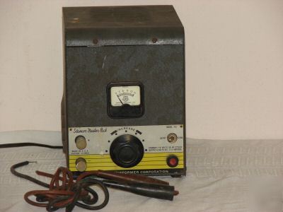 Standard transformer corp variable volt charger 
