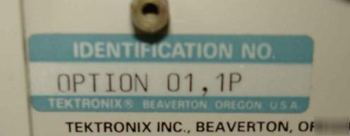 Tektronix SCD5000 transient digitizer opt: 01 1P