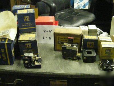 12 cutler hammer mixed lot relays and magnet coils