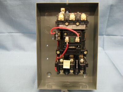 Allen-bradley nonrev magnetic starter 509-baa 509BAA