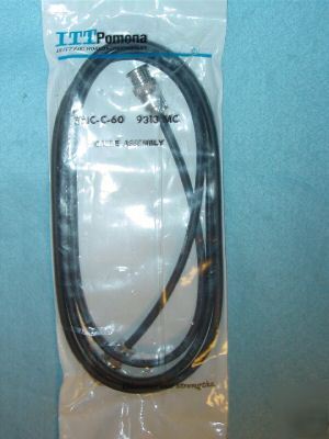 New itt pomona>bnc-c-60 cable assembly> in sealed bag