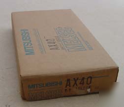 New mitsubishi AX40 dc (sink) input module in box