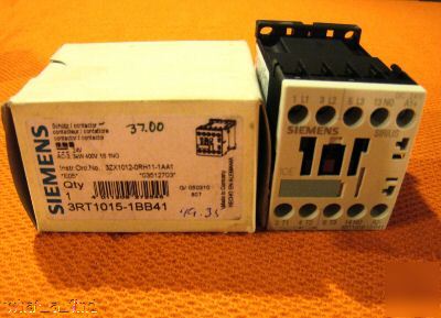 New siemens contactor 3RT1015-1BB41 3RT10151BB41 