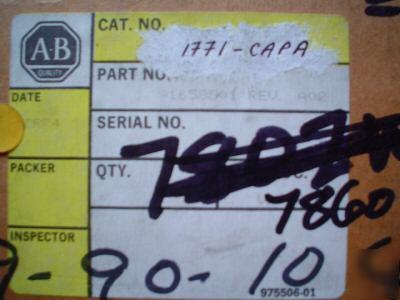 Nib allen bradley comms. cable - 1771 capa - b 