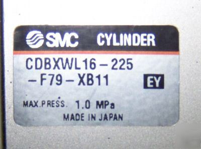 Smc CDBXWL16-225-F79-XB11 linear actuator (124)