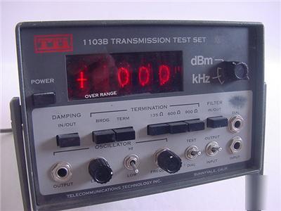 Tti 1103B transmission test set