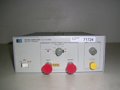 Hp 11975A amplifier. 2 ghz to 8 ghz.