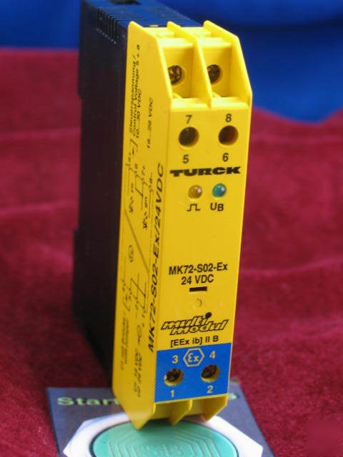 MK72-S02-ex turck 24V dc safe output solenoid driver