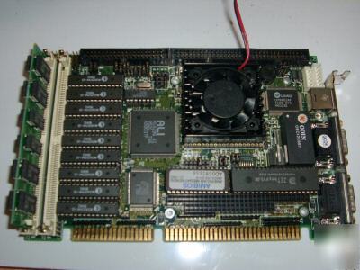 Microcraft sbc industrial computer 486-100 16M hd lan 