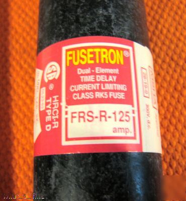 New buss frs-r-125 fuse bussmann FRSR125 