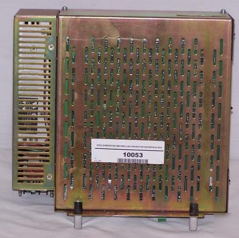 Gould/modicon mm-PMC2-200 operator interface box