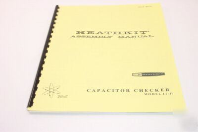 Heathkit it-11 (it-28) capacitor checker (exceptional)