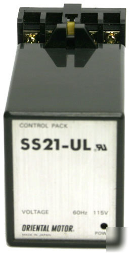 Oriental motor programmable speed control pack SS21-ul