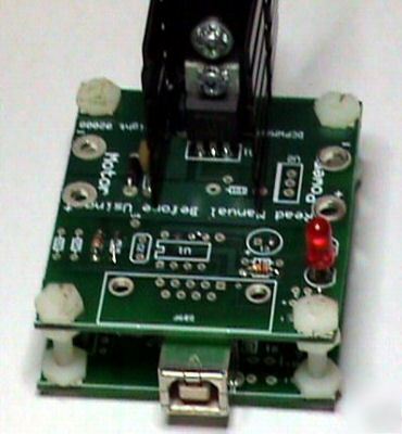 Usb pwm control for motors or hydrogen 