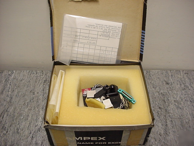 Ampex irig recorder/reproducer head cat 1261625-01