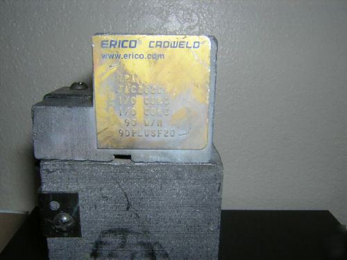 Cadweld TAC2C2C (horizontal tee) weld mold