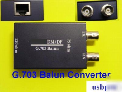 G.703 g 703 balun lan bnc ethernet adaptor converter