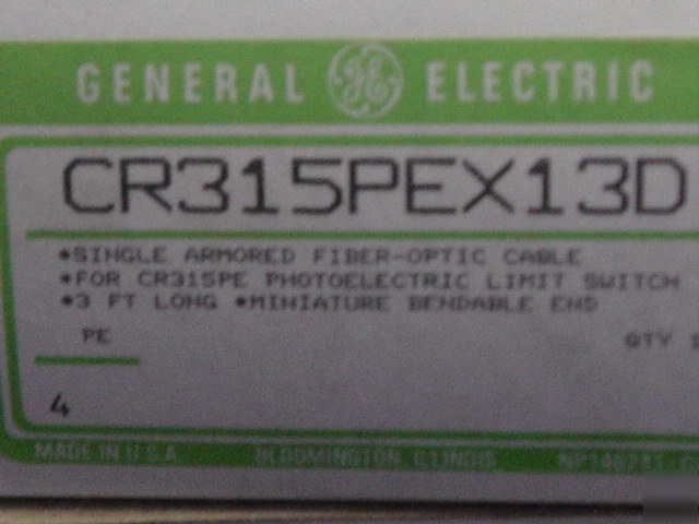 Ge CR315PEX13D armored fiber optic cable for CR315PE