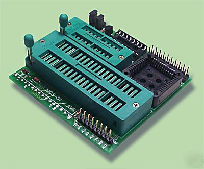 Mcs-51 / avr + plcc 44 adapter ver.2 for willem program