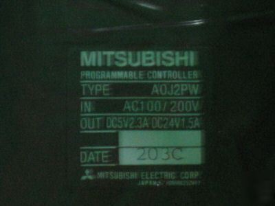 Mistubishi programmable controller AOJ2-pw