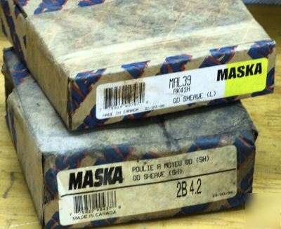 New 7PC lot maska bushings & sheaves nice 