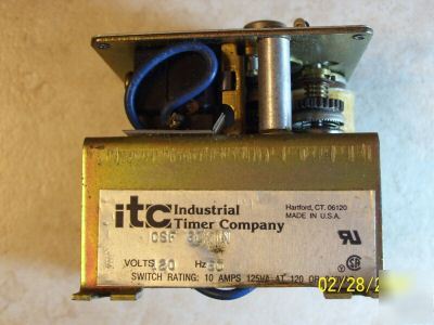 New * industrial timer co, csf 60MIN, 120 v motor