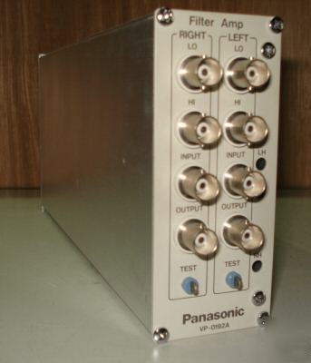 Panasonic vp-0192A filter amp