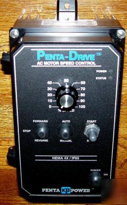 Penta drive ac motor speed control adj. frequency drive