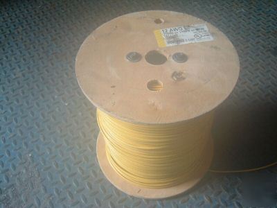 United copper 12 awg 2500FT wire yellow <678TF