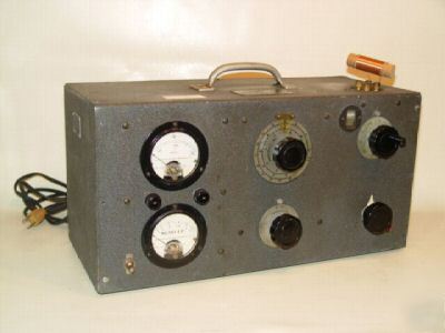 Boonton radio corp. 170-a q meter vintage 30-200 mhz