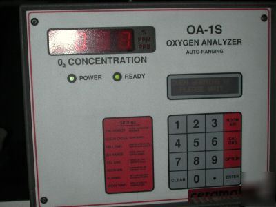 Ceramatec oa-1S O2 analyzer ppt in inert gas