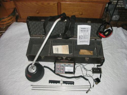 Fisher xlt-20 water leak detector, gas, w/ big foot, 