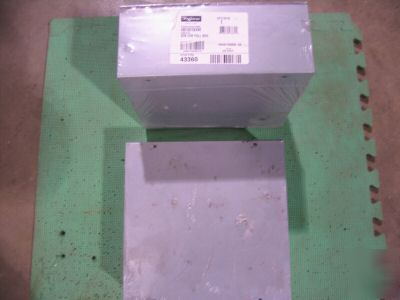 Hoffman saginaw pull box enclosure nos 2 ea 10X10X4