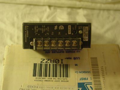 Lu power supply p/n lus-10A-5 lus-10A series bin 