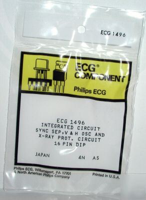 New ECG1496 NTE1496 integrated circuit x-ray surplus 