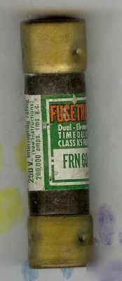 New bussmann frn-60 fuse fusetron K5 frn 60 amp time dl