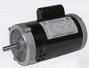 New electric jet pump motor, 2 hp, 56J frame