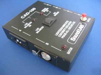 New pro audio lead tester for xlr jack (6.35MM) phono 