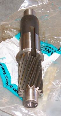 Reliance/dodge gear shaft assy