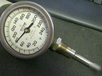 Rhythm temperature gauge 20 to 240 stem 2