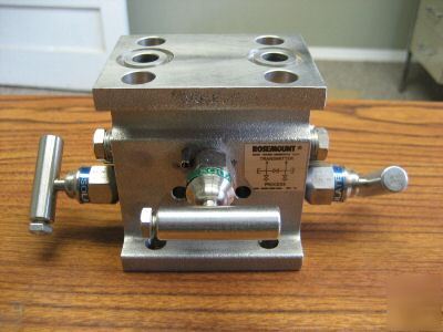 Rosemount 01151-0150-0002 3-valve manifold 